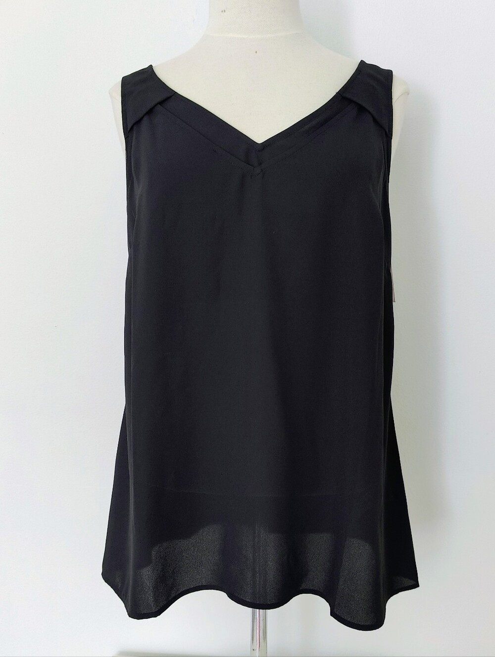 Seraphine Maternity Tank Top 6 Small Black Work Edit Nursing Career Layered Vest